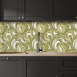 Abstract - Textuur - Groen keuken achterwand 2 middel 871 -sfeer1
