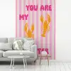 Lobster - Love - Valentijn fotobehang vinyl groot -woonkamer