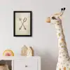 Beige - Vintage - Bestek fotolijst zwart zonder passe partout klein -usfeer4_kinderkamer