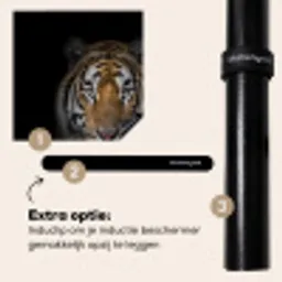 Stille Waardigheid Inductie beschermer vinyl 3mm middel -zzzzzzz-induclip_NL