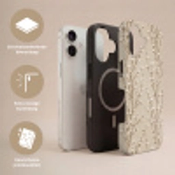 Katoen - Natuur - Taupe Toughcase MagSafe Apple iPhone 17 klein 1017 -USP_Lagen_NL