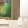 Voetbal - Goal - Doelnet - Vuur Light Box met batterij (Wandlamp kind) middel -USP_websiteoplaadbaarNL