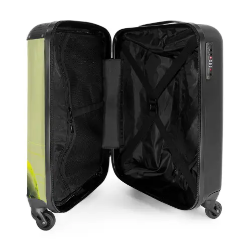 3 NBS - Handbagage koffer - Unisex middel -binnenkant
