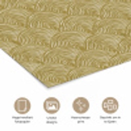 Waaier - Geometrisch - Groen poster papier klein 62 -closeup_NL