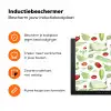 Patroon - Groen - Rood - Groente Inductie beschermer vinyl 3mm klein 276 -zzzzzzz-td-ups