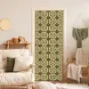 Ornament - Patroon - Groen deurposter klein 289 -sfeer2