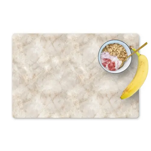 Lichtbeige - Goudbruine Nerven - Marmer Placemat vinyl groot 368 -zzzproduct_Kitchenyeah-website