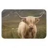 Schotse hooglander - Bergen - Grasveld WCmat klein -3d