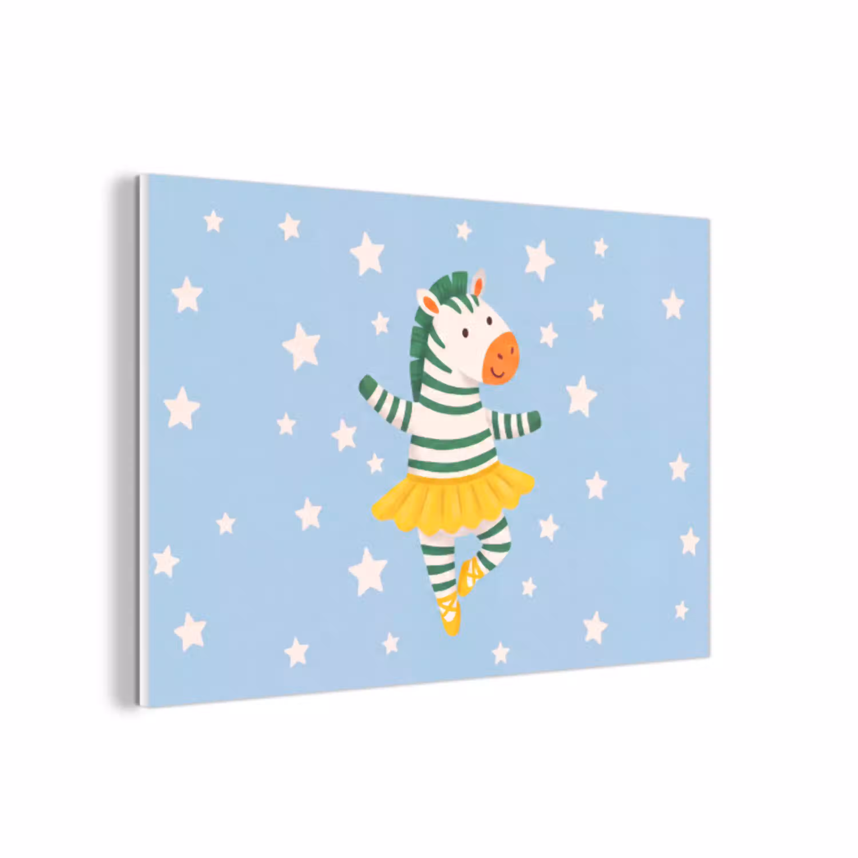 Dieren - Dans - Illustratie - Kinderkamer - Sterren forex 5mm xxl -3d