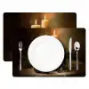 Kaarslicht - Kerst - Veelkleurig Placemat vinyl groot -zzsfeer2_Kitchenyeah-website