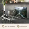Waterval - Bomen - Bergen keuken achterwand spatscherm klein -usp_NL