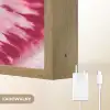 Hartvorm - Roze - Tie dye Light Box met batterij (Wandlamp kind) middel -USP_websiteoplaadbaarNL