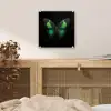 Vlinder - Groen - Opvallend plexiglas 5mm klein -sfeer4