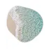 Kust - Zand - Blauw Wandcirkel Organisch Forex 3mm klein -3d