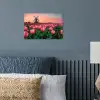 Tulpen - Molen - Nederland poster papier klein -sfeer2
