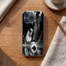 Hardloopschoenen - Rennen - Druppels - Zwart Telefoonhoesje iPhone 17 Pro Max klein -sfeer1