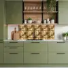 Geometrisch - Tegels - Goud keuken achterwand 2 middel 871 -sfeer3