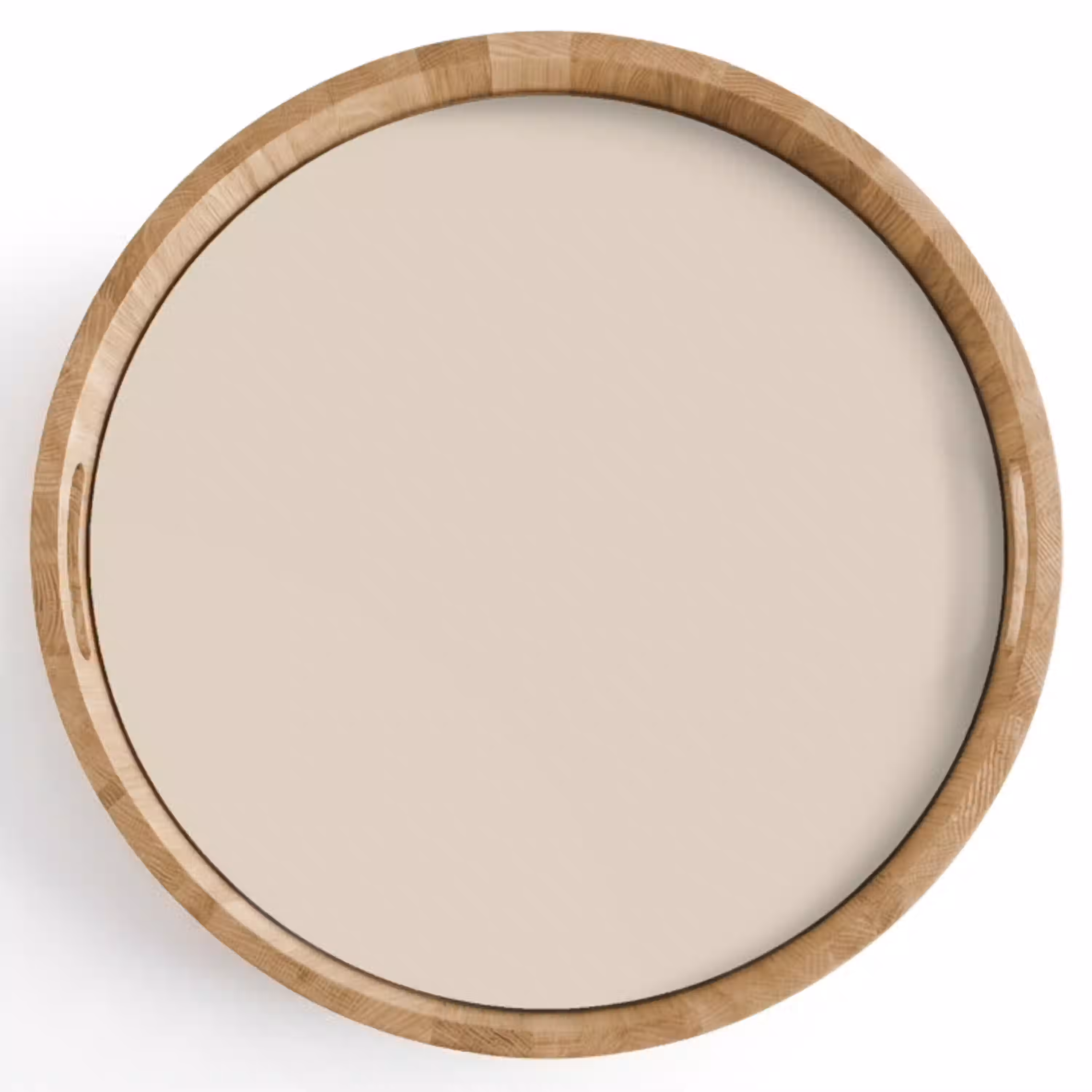 Raw - Linen - Nude Dienblad Rond middel 914 -z3d_shopping