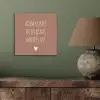 Adem kusjes in en blaas hartjes uit - Quotes - Spreuken aluminium wit klein -sfeer2