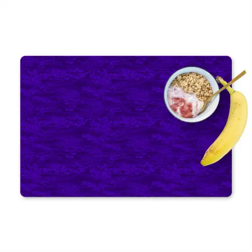 Paars - Heuvels - Bloesem Placemat vinyl groot 368 -zzzproduct_Kitchenyeah-website