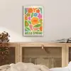 Illustratie - Bloemen - Quote - Kleurrijk plexiglas 5mm klein -sfeer4