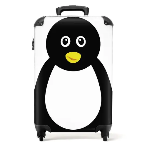 Pim pinguïn NBS - Handbagage koffer - Unisex middel -productfoto_recht