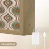 Motief - Patroon - Kleurrijk Light Box met batterij (Wandlamp) middel 907 -USP_websiteoplaadbaarNL