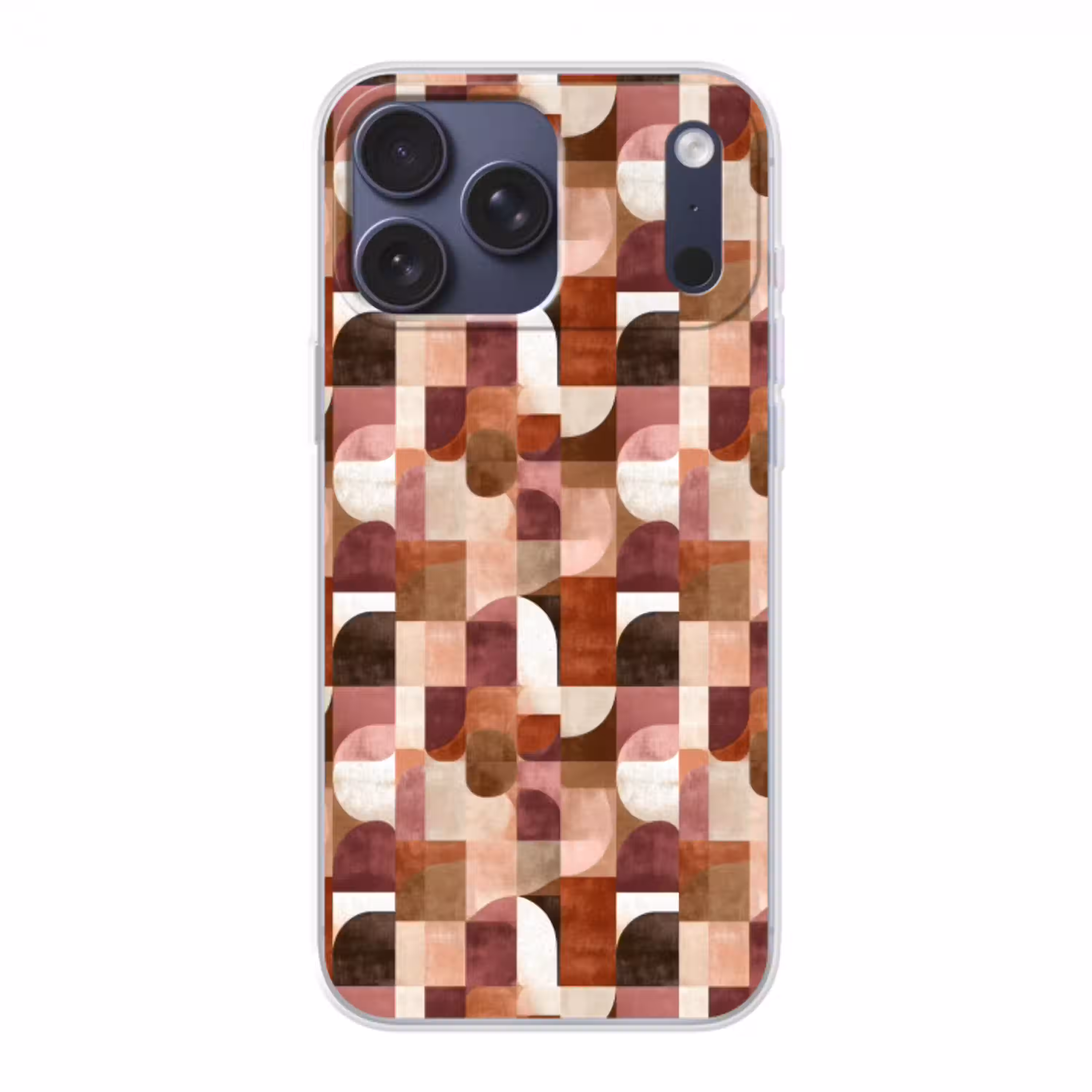 Geometrie - Modern - Retro Telefoonhoesje iPhone 17 Pro Max klein 879 -3d