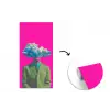 Man - Pak - Wolk - Roze fotobehang vinyl groot -3d