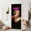 Quote - Neon - vrouw deurposter klein -sfeer6