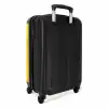 Summer destinations - Palm beach geel NBS - Handbagage koffer - Kinderen Unisex middel -achterkant