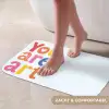 You are art - Kleurrijk - Grafisch Badmat klein -USP_ZachtNL