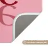 Love - Roze - Spiegeling Badmat klein -USP_AntislipNL