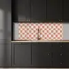 Retro - Klassiek - Roze keuken achterwand 2 middel 871 -sfeer1