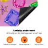 Edelstenen - Vormen - Hartje - Kleurrijk Inductie beschermer vinyl 3mm klein -zzzzzzz-td-onderkant