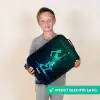 Digitale tennisspeler in futuristische stijl Kinderkoffer - Zwart klein -sfeer4_NL