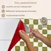 Schaak - Patroon - Groen keuken achterwand spatscherm klein 900 -spatscherm_NL