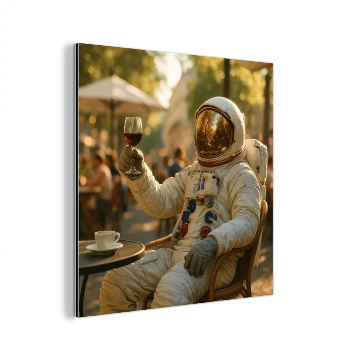 Wijn - Rood - Terras - Koffie aluminium wit klein -3d