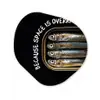 Sardines - Tekst - Vis - Blik Wandcirkel Organisch Plexiglas middel -3d