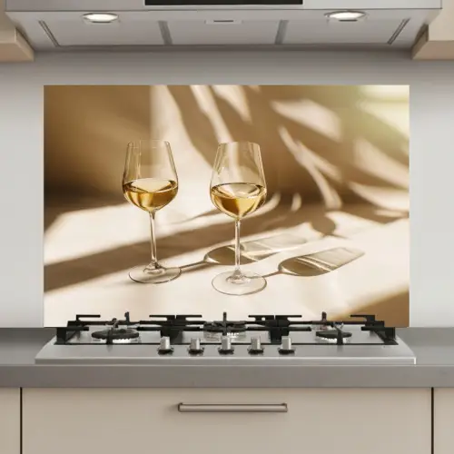 Wijn - Wijnglazen - Wit keuken achterwand spatscherm klein -3d_website