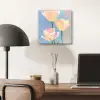 Tulpen - Roze accenten - Blauw aluminium wit klein -sfeer5