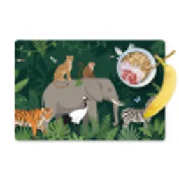 Tropisch - Jungle -  Groen Placemat vinyl groot -zzzproduct_Kitchenyeah-website