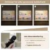 Viooltjes - bij - Zonlicht Light Box met batterij (Wandlamp) middel -USP_dimbaarNL