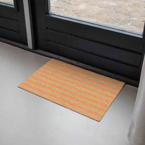 Zee - Rood - Geel - Strepen Deurmat klein 898 -sfeer2