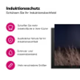 Kerkuil - Maan - Nacht Inductie beschermer vinyl 3mm klein -zzzzzzz-lf-ups