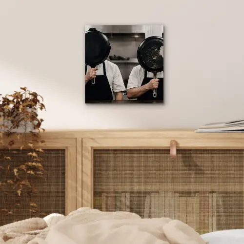 Koks - Koekenpannen - Keuken aluminium wit klein -sfeer3