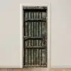 Deur - Hek - Industrieel - Roest deurposter klein -3d_beige