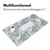 Wolken - Kraanvogels - Blauw Muismat XXL klein 681 -sfeer4