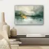 Groen - Modern - Abstract - Goud canvas 2cm klein -sfeer6