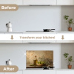 Olijven - Stilleven - Vintage keuken achterwand spatscherm klein -voor_na_EN